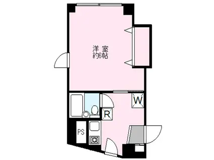 アイムタウン南葛西(1K/6階)の間取り写真