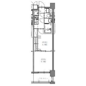 S-RESIDENCE上社AUREATE(2K/3階)の間取り写真