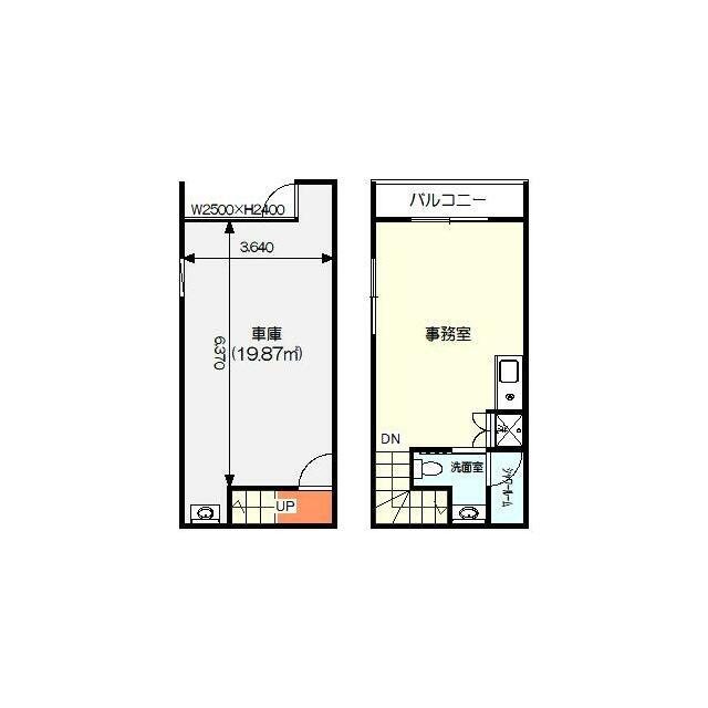 HYPERION寿町(ワンルーム/2階)の間取り写真