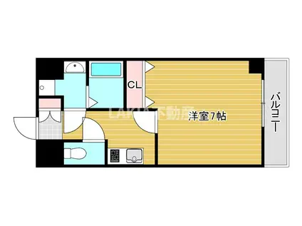 SGグランデ城東(1K/5階)の間取り写真