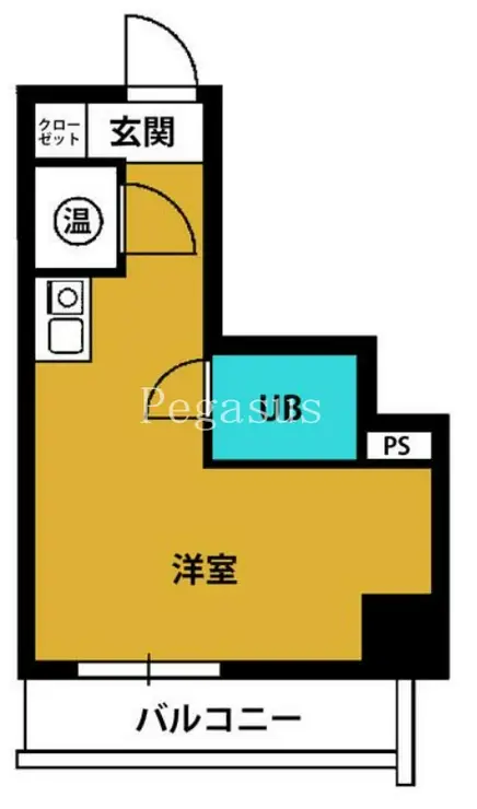 ライオンズマンション九段第2 5階階 間取り