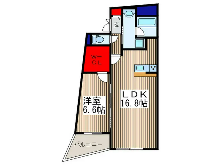 アルカンシエル 4階階 間取り