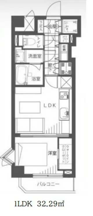 プラザ麻布 7階階 間取り