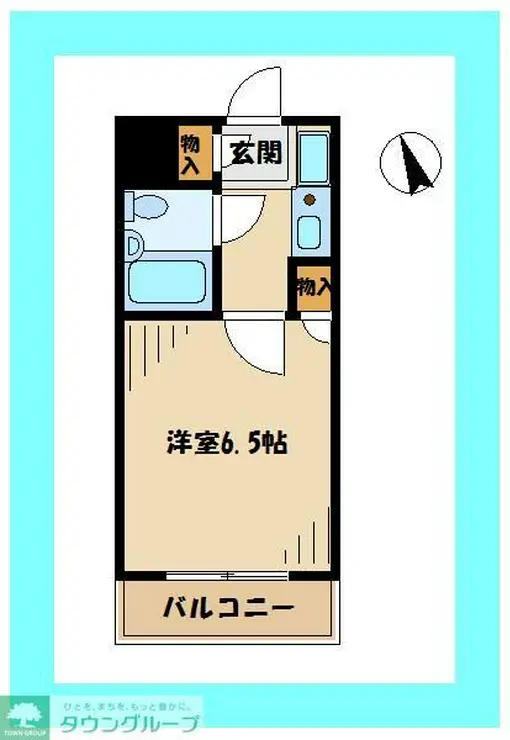 ワコーレリバーサイド多摩川Ⅱ 5階階 間取り