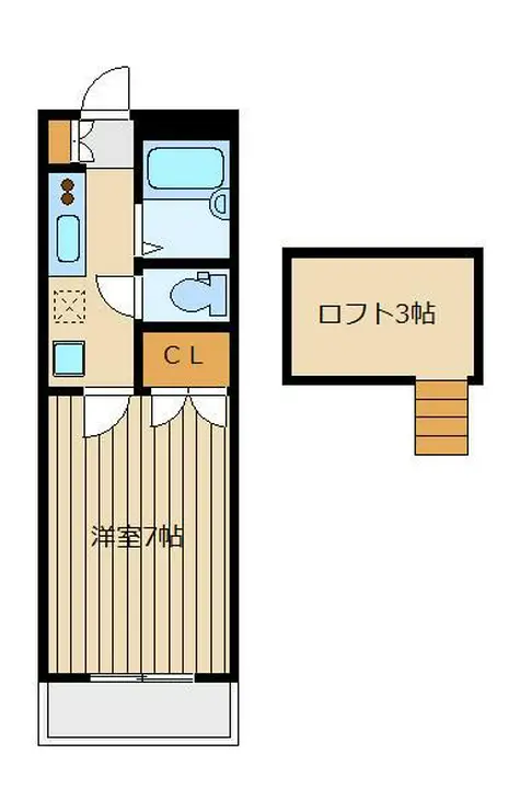 コウシンソウ 2階階 間取り