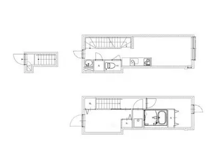 ソルナクレイシア雑司が谷(2LDK/2階)の間取り写真