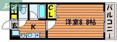 エスペランサ21(1K/3階)の間取り写真