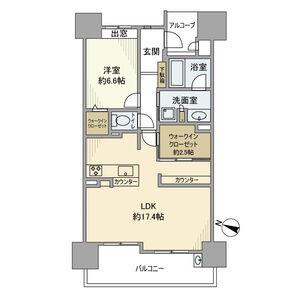 エルグランデ笠寺駅前(1LDK/5階)の間取り写真
