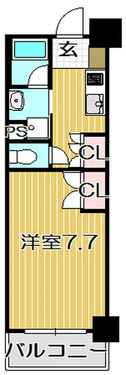 スタイリオ品川中延 12階階 間取り