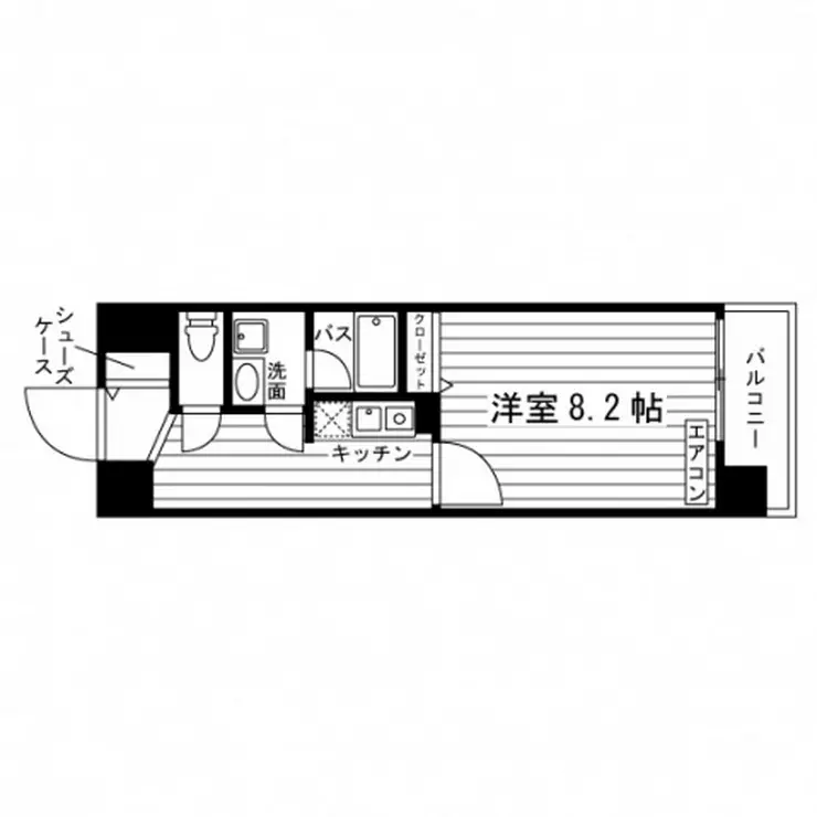 ウィスタリア東池袋 3階階 間取り
