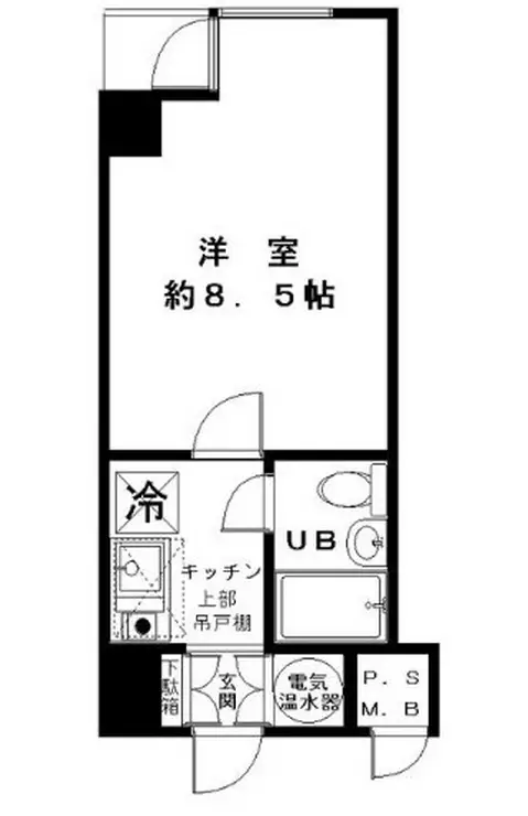 ノア道玄坂 3階階 間取り
