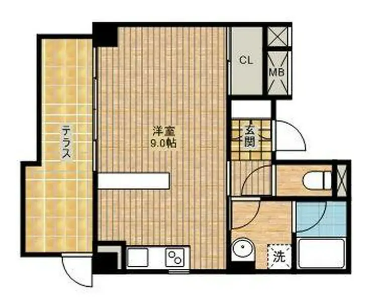 オーキット 2階階 間取り