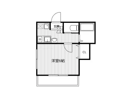 RESTPLACE(1K/3階)の間取り写真