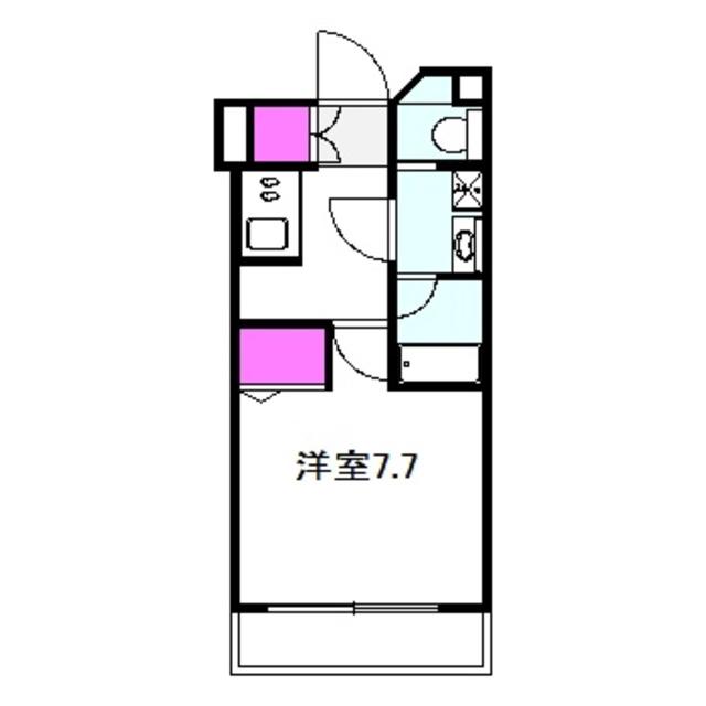 LASANTE京橋(1K/10階)の間取り写真
