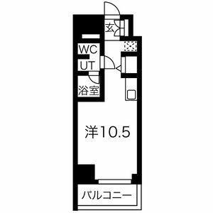 スパシエステージ池袋西(ワンルーム/12階)の間取り写真