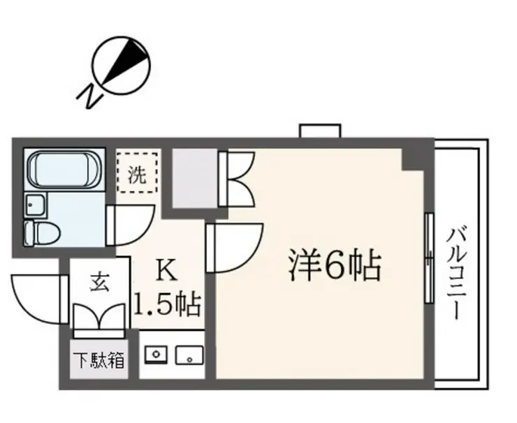 リージェントパレス相模台 4階階 間取り