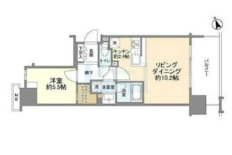 シティハウス西池袋 2階階 間取り