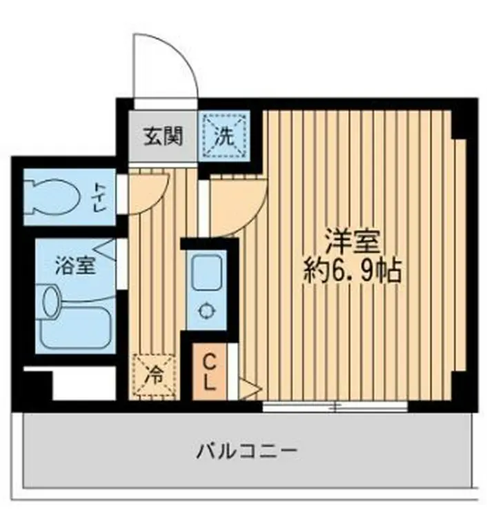 レジディア浦安II 6階階 間取り