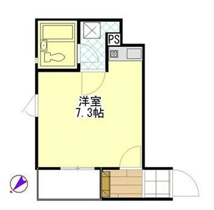 レジデンス西千葉 4階階 間取り