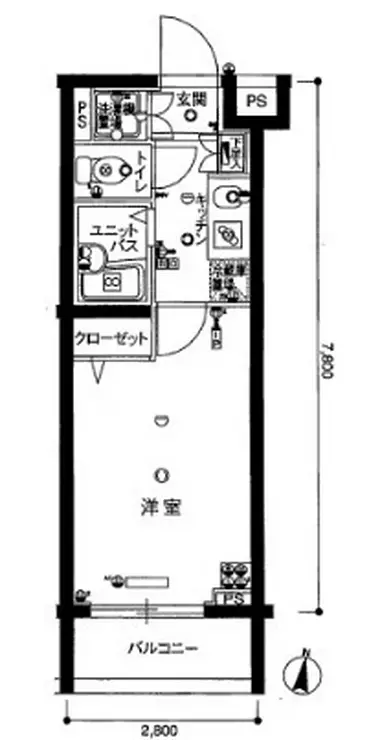 スカイコート練馬平和台 3階階 間取り
