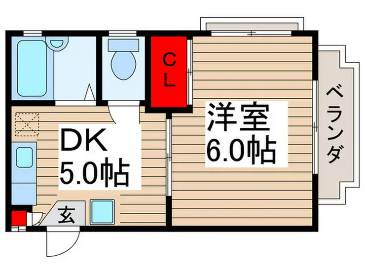 フレグランスA 2階階 間取り