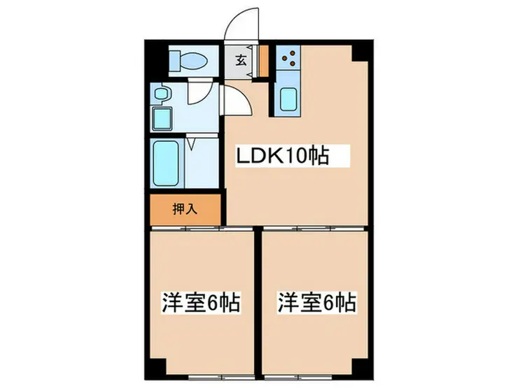 和泉ビル 1階階 間取り
