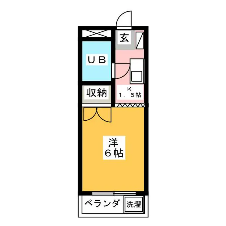 アーシャン 2階階 間取り