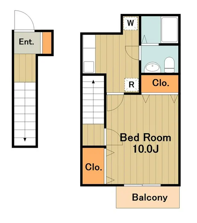 ブレスウィル 2階階 間取り