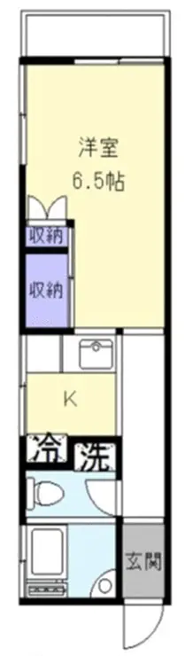 マエダハウス 1階階 間取り