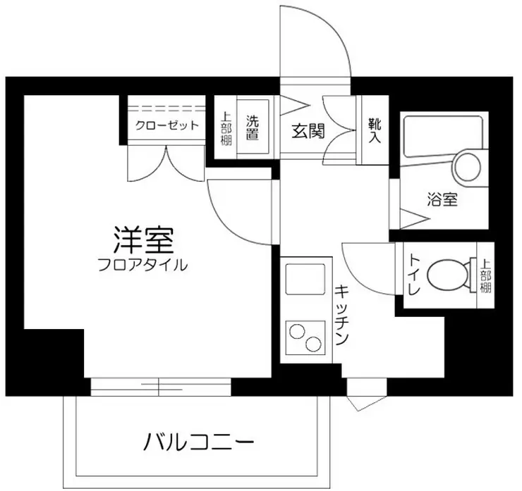 メインステージ麻布十番II 4階階 間取り