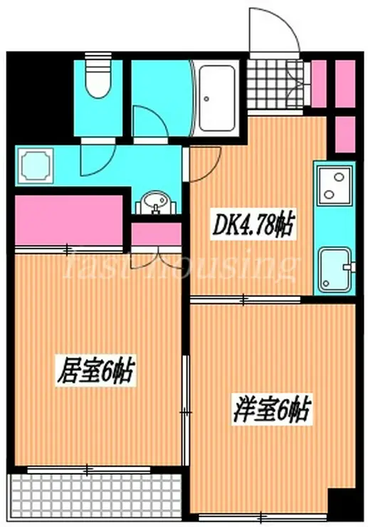 サンビレッジむさし野 3階階 間取り
