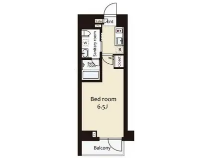 ステージファースト駒沢(1K/10階)の間取り写真