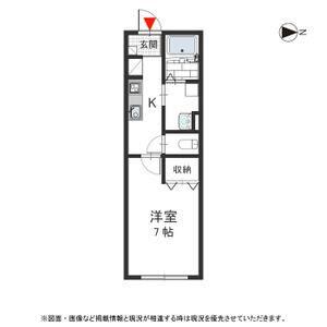 ブランメゾン吹上(1K/2階)の間取り写真