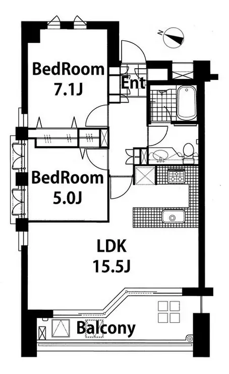 ラナイヘリテイジ 3階階 間取り