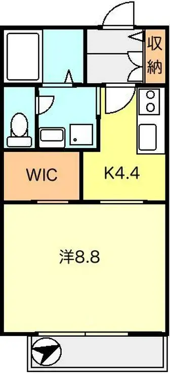 プラタン 2階階 間取り