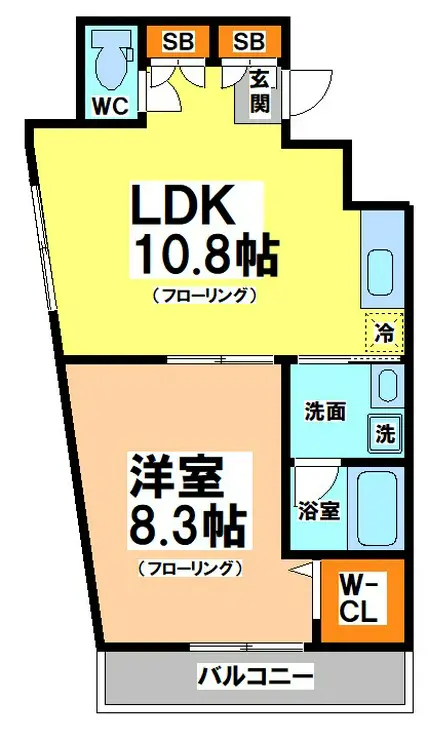 ラピス小金井 3階階 間取り