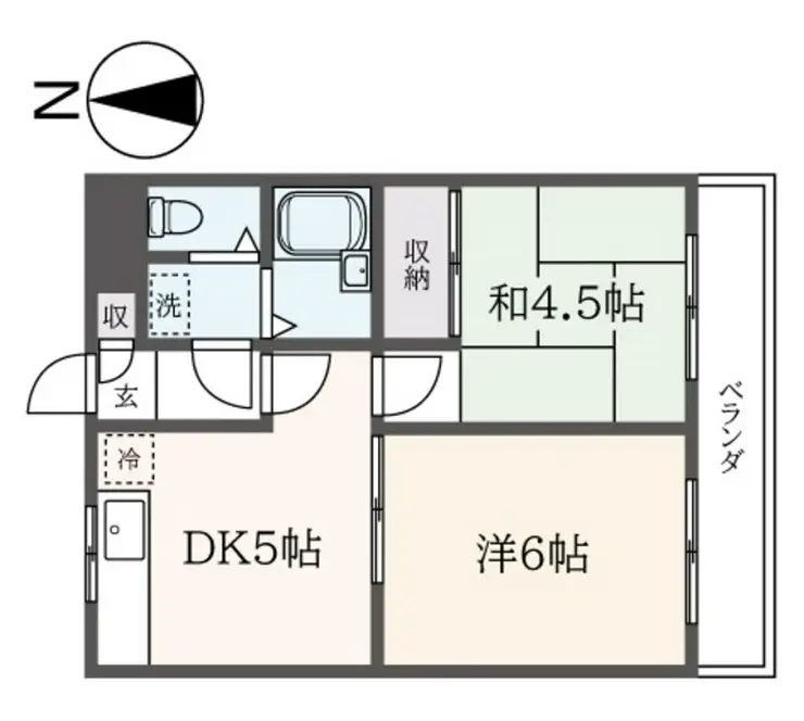 ロイヤルコーポ高井戸 3階階 間取り