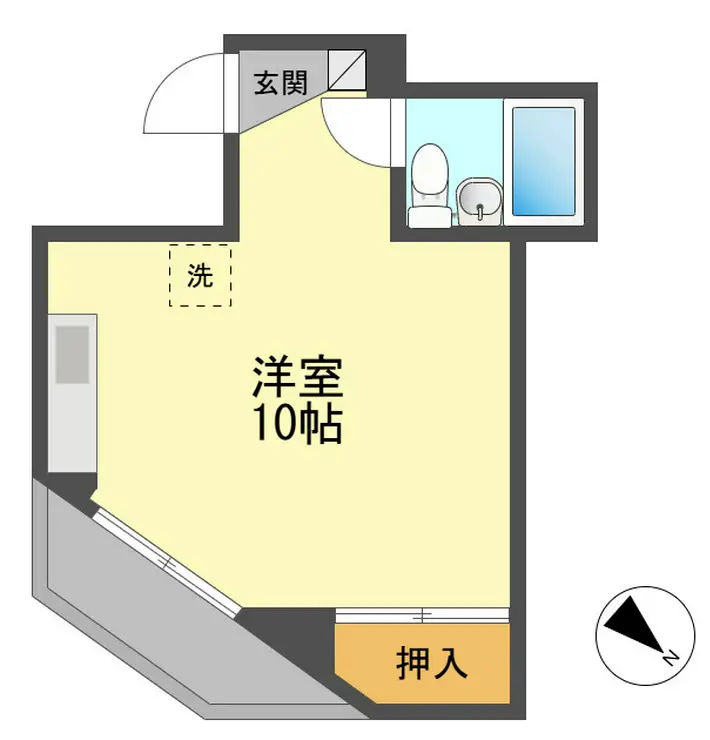 エスポワール高木 5階階 間取り