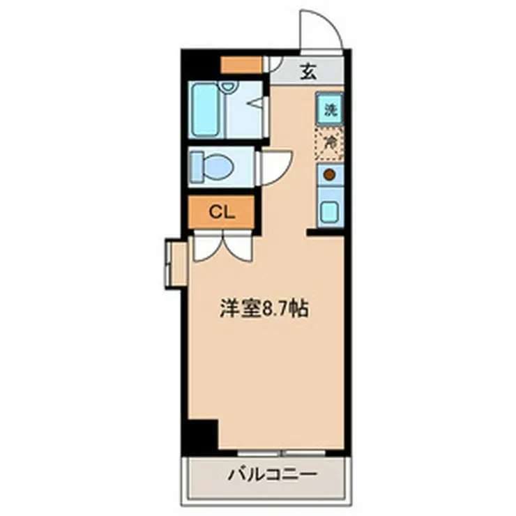 第7宮田追分マンション 3階階 間取り