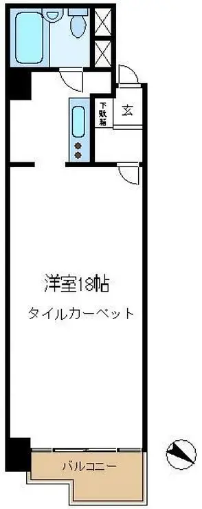 日興ロイヤルパレス二番町第二 5階階 間取り