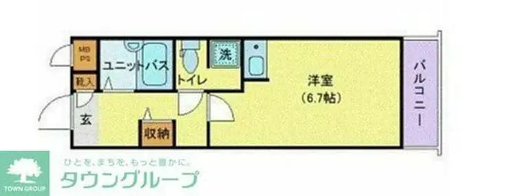 ライオンズマンション江古田第5 3階階 間取り