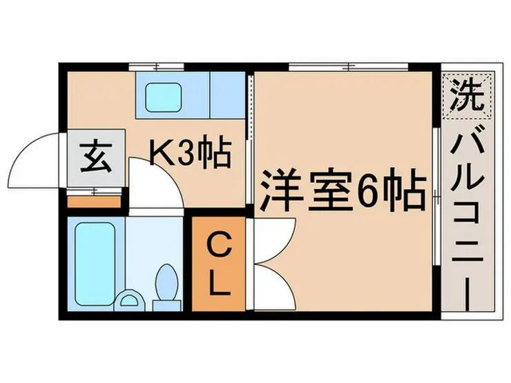 ロッシュ・ブラウン金町 2階階 間取り