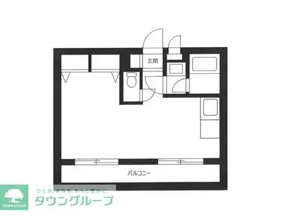 スターホームズ鶴ヶ峰VIII(ワンルーム/1階)の間取り写真