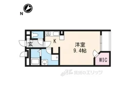 レオネクストアクア(ワンルーム/2階)の間取り写真