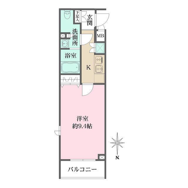 ソフィア哲学堂(1K/3階)の間取り写真