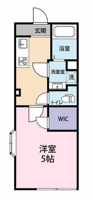 ロイヤルTAKEコーポ(1K/1階)の間取り写真