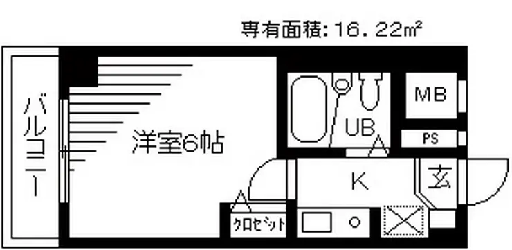エスポワール岸根公園 4階階 間取り