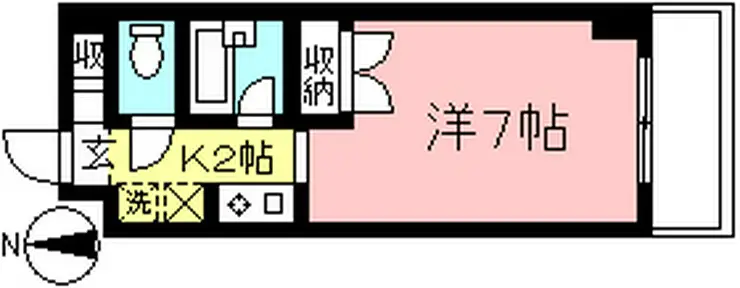 NGY百合丘 3階階 間取り