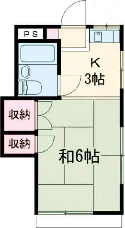 メゾンミユキ 1階階 間取り