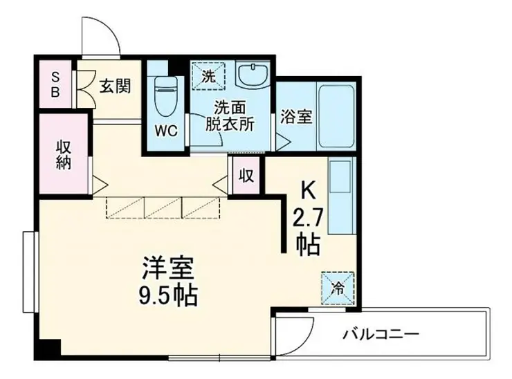 MODELIST YAMATO 5階階 間取り